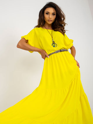 Spódnica-DHJ-SD-8367.09-żółty