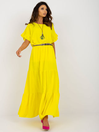 Spódnica-DHJ-SD-8367.09-żółty