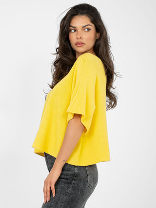Sweter-IT-SW-0811.88P-żółty