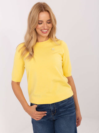 Sweter-PM-SW-Y2508.33-żółty