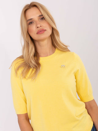 Sweter-PM-SW-Y2508.33-żółty